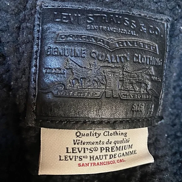 Levi Strauss Original Sherpa Jacket - Ultra Black... - Picture 5 of 7